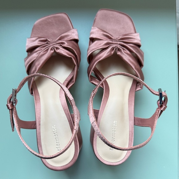 Reformation Maize Platform Sandal - Picture 6 of 7